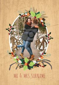 Tap to view Winter Wonder Photo Upload Christmas Poster
