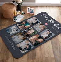 Our Little Girl Photo Upload Personalised Blanket