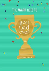 Tap to view Best Dad Ever Flip Reveal Photo Birthday Card