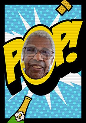 Pop Fizz 3d Birthday Photo Card