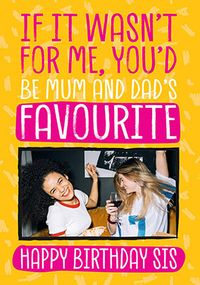 Tap to view Mum and Dad's Favourite Almost Photo Birthday Card