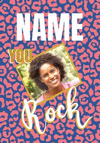 Tap to view You Rock Photo Birthday Card