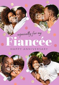 Tap to view Fiancée on Our Anniversary Photo Card