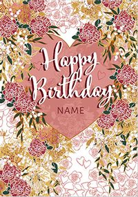 Tap to view Chantilly Personalised Birthday Card