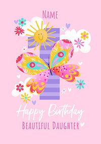 Tap to view Daisy May Daughter 1st Birthday Card