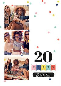 20 Happy Birthday Card