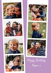 Tap to view 7 Photo Birthday Card