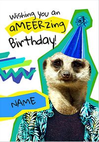 Ameerzing Personalised Birthday Card