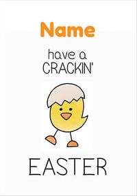 Crackin Easter Card