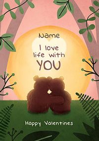 Love Life with You Valentine's Day Card