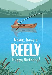 Have a Reely Happy Birthday Card