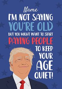 Tap to view Paying People Birthday Card