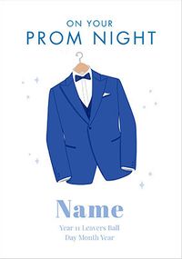 Tap to view Prom Night Suit Leavers Card
