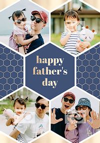 Tap to view Happy Father's Day Four Photo Card