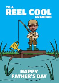 Tap to view Reel Cool Grandad Father's Day Card