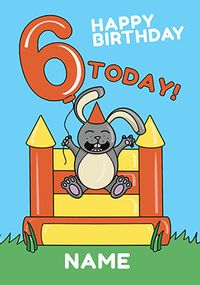 Tap to view Orange 6 Today Birthday Card