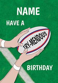 Tap to view A Try-mendous Birthday Card