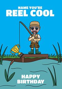 Tap to view Reel Cool Personalised Birthday Card