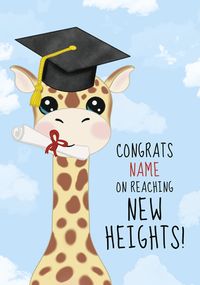Tap to view New Heights Graduation Card
