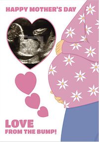 Tap to view Happy Mother's Day From the Bump Cute Photo Card