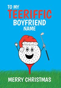 Teeriffic Boyfriend Christmas Card