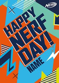 Happy Nerf Day Card