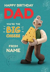 Wallace & Gromit - Dad Birthday Personalised Card