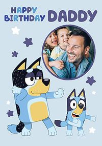 Tap to view Bluey Daddy Photo Birthday Card