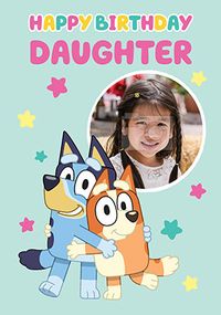 Tap to view Bluey Daughter Photo Birthday Card