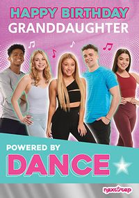 Granddaughter The Next Step Birthday Card