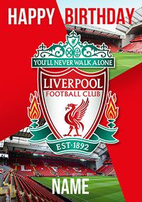 Tap to view Liverpool Happy Birthday Card