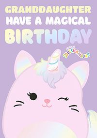 Tap to view Squishmallow - Granddaughter Personalised Birthday Card