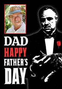 Tap to view The Godfather - Dad Photo Father's Day Card