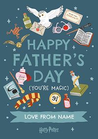 Tap to view Harry Potter - Personalised Father's Day Card