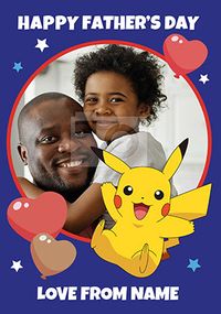 Pokemon - Happy Father's Day Photo Card