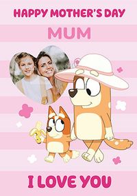 Bluey Photo Mothers Day Card