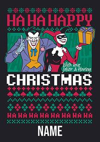 Ha Ha Happy Christmas Card