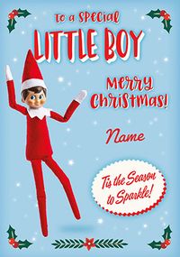 Special Little Boy Christmas Card