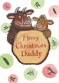 Gruffalo Daddy Christmas Card