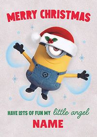 Tap to view Minions Lots Of Fun Christmas Card