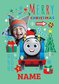 Thomas Merry Christmas Photo Card