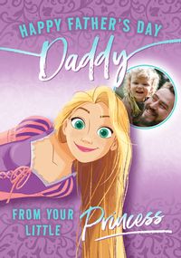 Tap to view Daddy from your Little Princess Father's Day Photo Card