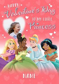Tap to view Disney To My Little Princess Valentine's Day Photo Carde