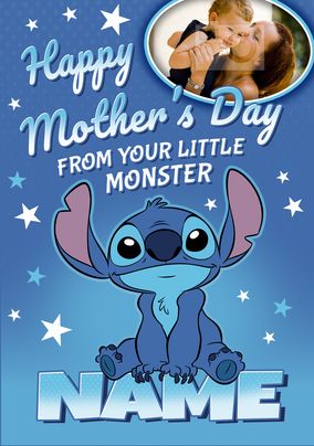 Stitch - Mother's Day Photo Card