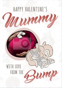Tap to view Happy Valentine's Day From The Bump Bambi Photo Card