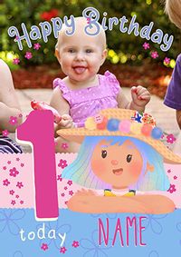 Tap to view Dolly Daydream 1 Today Photo Birthday Card