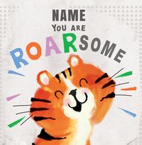 Lion Birthday Card Roarsome Birthday Card Card for son -  Portugal