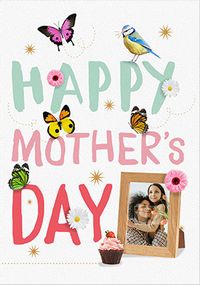 Tap to view Happy Mother's Day Butterflies Photo Card