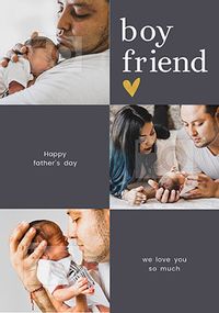 Tap to view Boyfriend Father's Day Photo Card