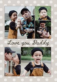 Tap to view Love You Lots Photo Fathers Day Card